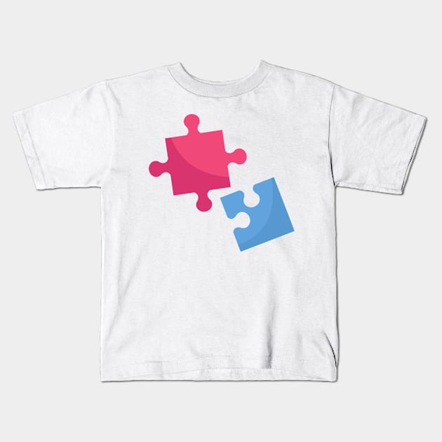 puzzel game Kids T-Shirt by SweetDreamZ